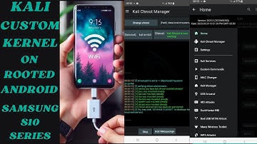 Install custom Kali Nethunter kernel on rooted Android | Nethunter kernel for Samsung S10 series
