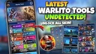 WARLITO TOOLS LATEST UPDATE | UNLOCK ALL SKIN INJECTOR IN MOBILE LEGENDS UNDETECTED 100% screenshot 3