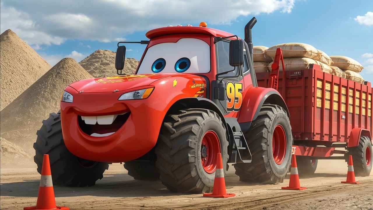 Can Anyone Stop Him? Tractor McQueen Breaks Loose — Farm to City Mayhem! 🚜🏙️🚨