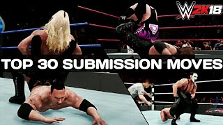 WWE 2K18 Submission Moves(TOP 30) screenshot 1