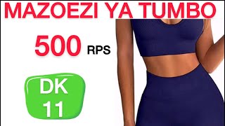 Mazoezi ya kupunguza TUMBO la PEMBENI na kati (Aanzae)| Abs workout