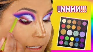 MORPHE 24A Artist Pass Artistry Palette PASO A PASO TUTORIAL DE MAQUILLAJE OJOS COLORIDO