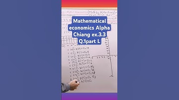 Mathematical economics Alpha Chiang ex.3.3 Q.1 part L find zeros of following functions graphically