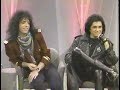 Gene Simmons & Paul Stanley (KISS) on Oprah 1988 with Jackie Collins + Pamela Des Barres