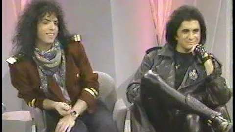 Gene Simmons & Paul Stanley (KISS) on Oprah 1988 w...