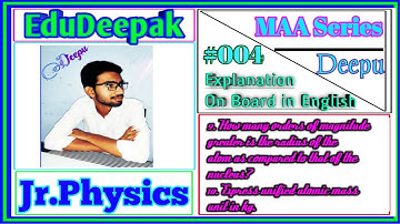 Units and Measurements junior Intermediate 2marks questions simple explanation by EduDeepak