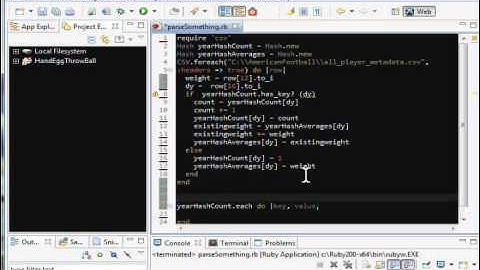 Parsing and Visualizing a CSV Dataset (Ruby + GoogleCharts)