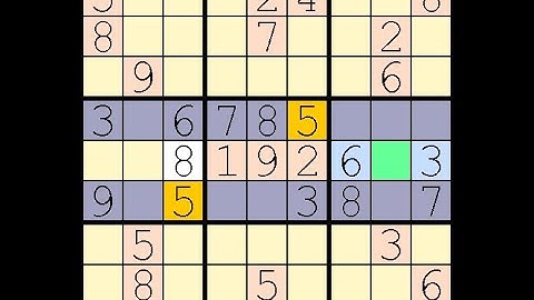 How to Solve Globe and Mail Sudoku  Five Star  22 October, 2023