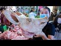 Buy Pig Head For Cooking - Whole Pig Head Grilling Recipe - Pig Head Eating Fish Past Sauce Recipe