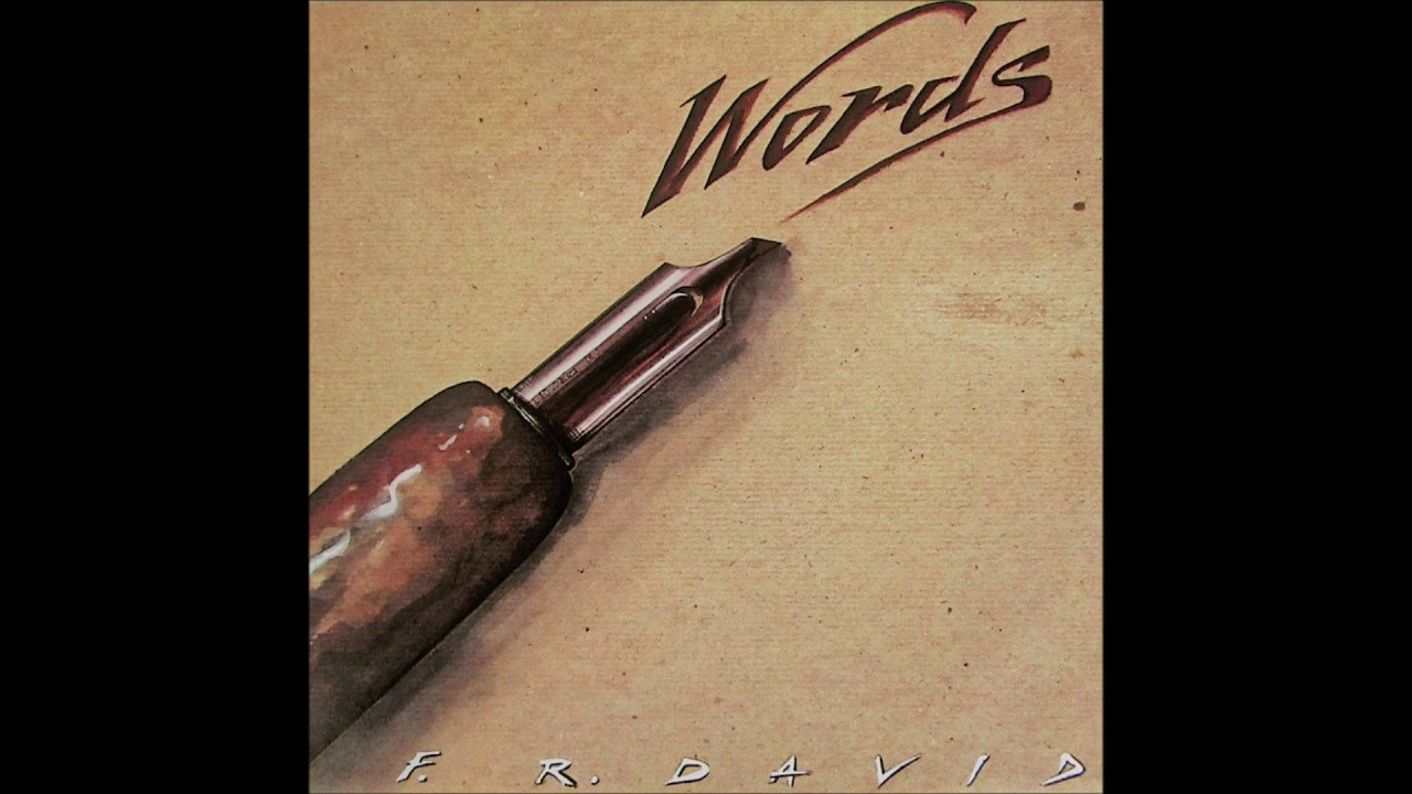 F. R. David - Words (dim zach remix) - YouTube