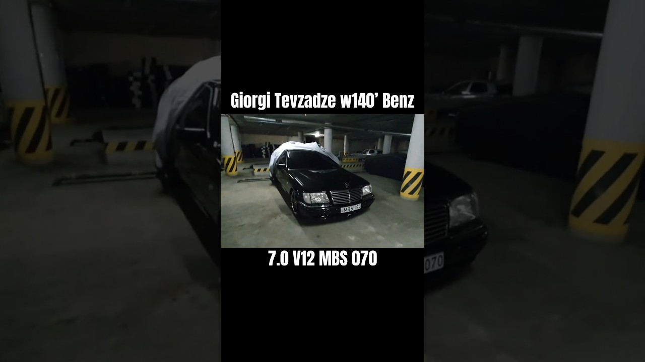 Mercedes-Benz W140 S600 7.0 AMG🖤 Georgi Tevzadze 070 MBS 