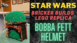 Lego Star Wars Boba Fett Life Size Helmet Complete Build & Review