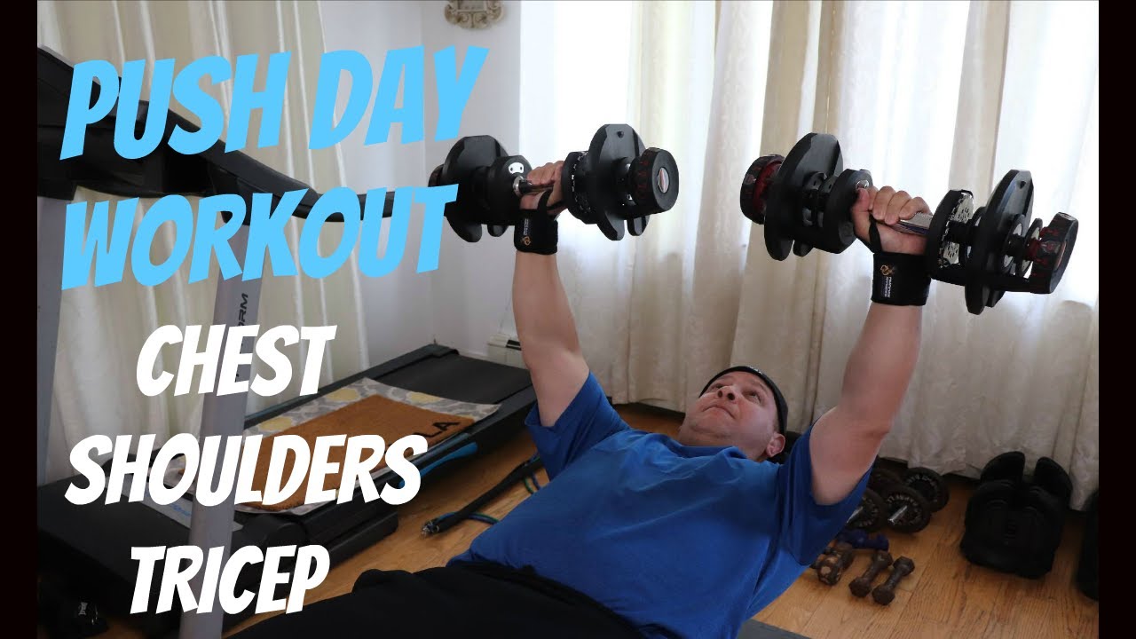Fitness Journey Push Day Workout / Chest Shoulders Triceps YouTube