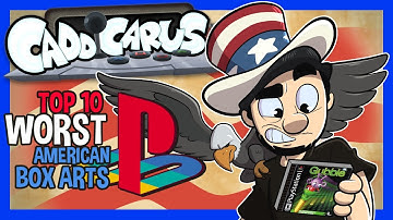 [OLD] Top 10 WORST US PlayStation Box Arts! - Caddicarus