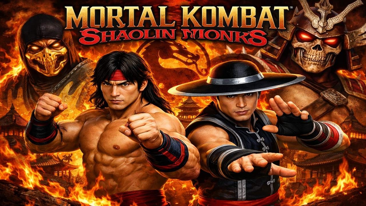 تختيم mortal kombat shaolin monks الحلقه 4