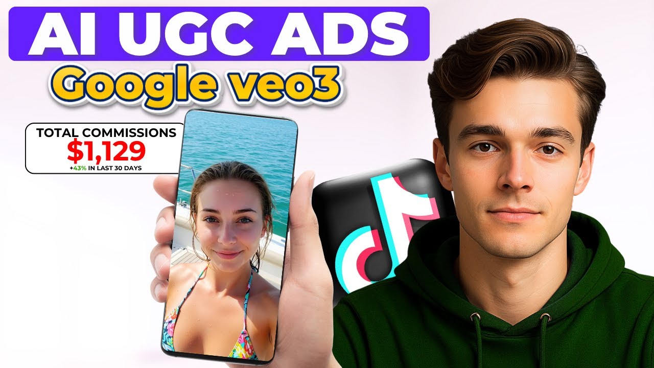 How To Make AI UGC Ads That Go Viral on TikTok Using Google Veo3 - YouTube