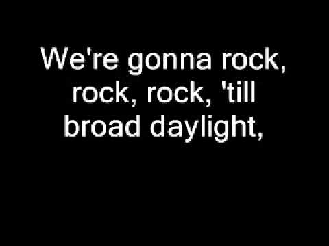 Bill Haley Rock Around The Clock Lyrics Youtube Bill Haley Rock Around The Clock Lyrics Youtube