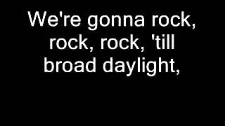 Video thumbnail of "Bill Haley - Rock Around the Clock lyrics"