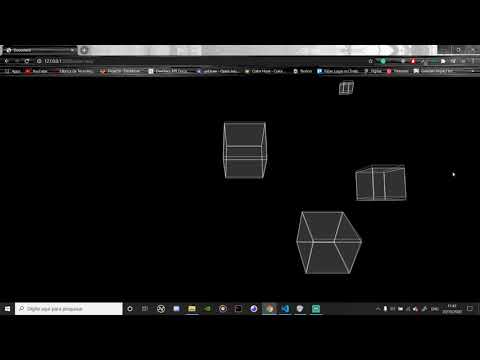rain of cubes (HTML, CSS, JS)