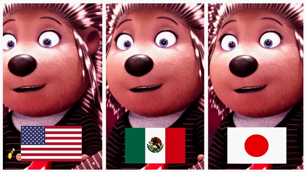 Sing (Set It All Free) Ash - ingles vs latino vs japones