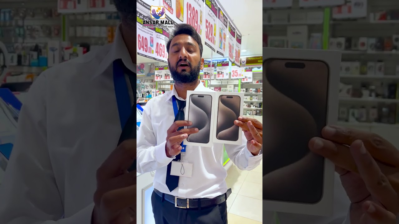 Introducing the Series iPhone15, now available at Ansar Mall & Ansar Gallery.