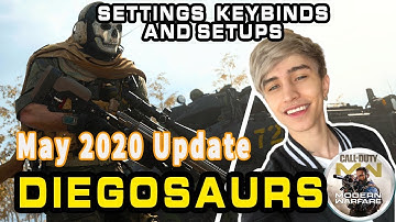 Diegosaurs Call Of Duty Warzone Settings, Keybinds and Setup May 2020 Update