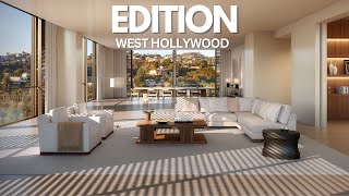 EDITION: WEST HOLLYWOOD | Refreshing Luxury Hotel in LA [Full Tour]