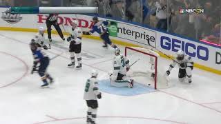 First goal play off NHL 2019. Ivan Barbashev. St Louis Blues - San Jose Sharks