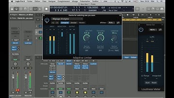 LOGIC X plugin  ADAPTIVE LIMITER  test and review