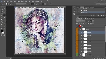 Journal Art Photoshop Action Tutorial