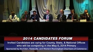 2014 US House of Representatives District 6 Candidates Forum - April 14, 2014