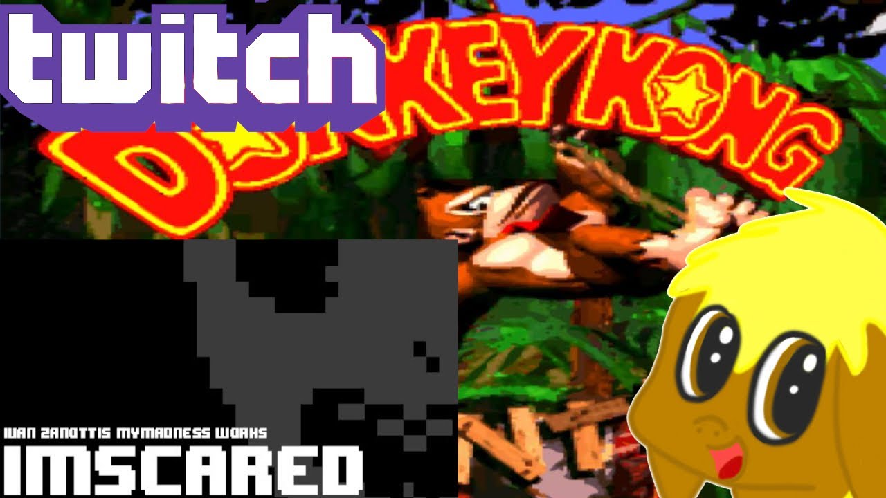 spooks and then ook ooks - IMSCARED and DK Country GBA - I Scream Sunday
