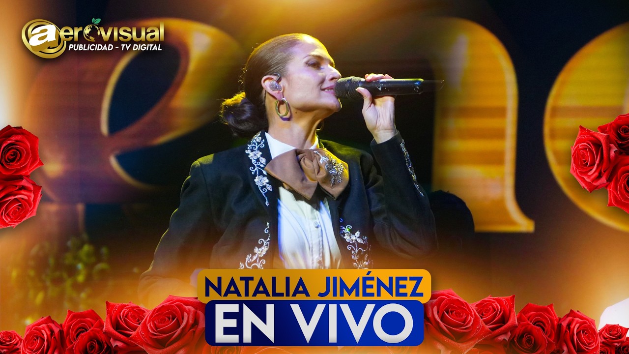 Natalia Jiménez en vivo desde El Poliedro de Caracas - Aerovisuall TV