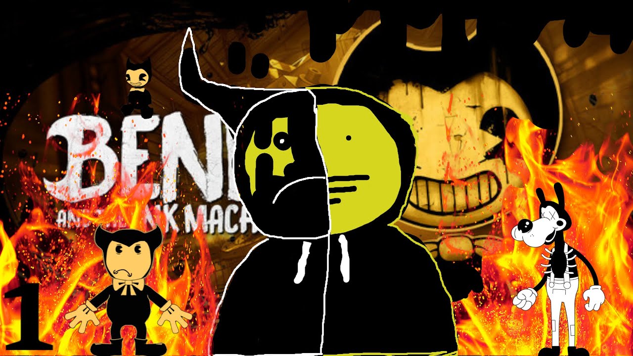 Άφιξη στο κολαστήριο του Bendy(Bendy and the Ink Machine part 1)