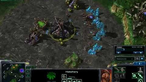 Starcraft 2 Beta - Pycckuu vs. Frontdoor vs. Rapt Commentary p1