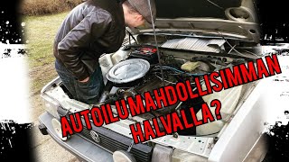 AUTOILU MINIMIBUDJETILLA?