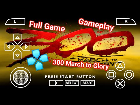 300 March to Glory PSP Full Games 🎮🎮Walkthrough Gameplay Android device