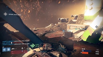 Destiny | Insane 360 noscope headshot across the map