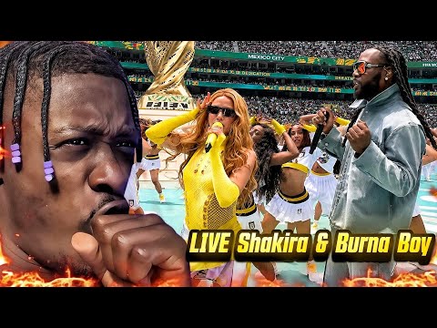 Shakira and Burna Boy perform Dai Dai at FIFA World Cup 2026 Opening Match! REACTION