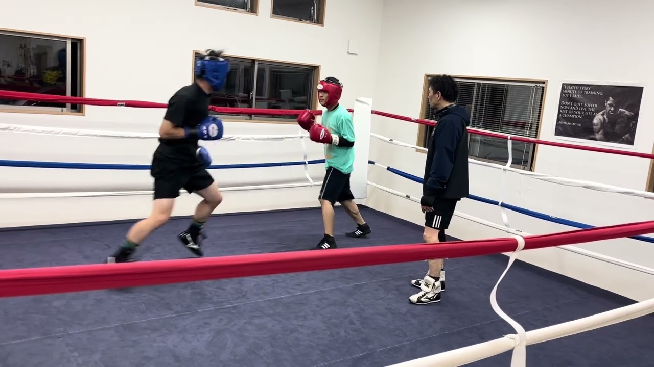 NEWボクシングクラブ　IBボクシングジム　久万ボクシングジム　合同スパーリング10