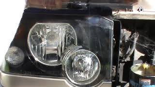 Discovery 2 headlight Damp/water