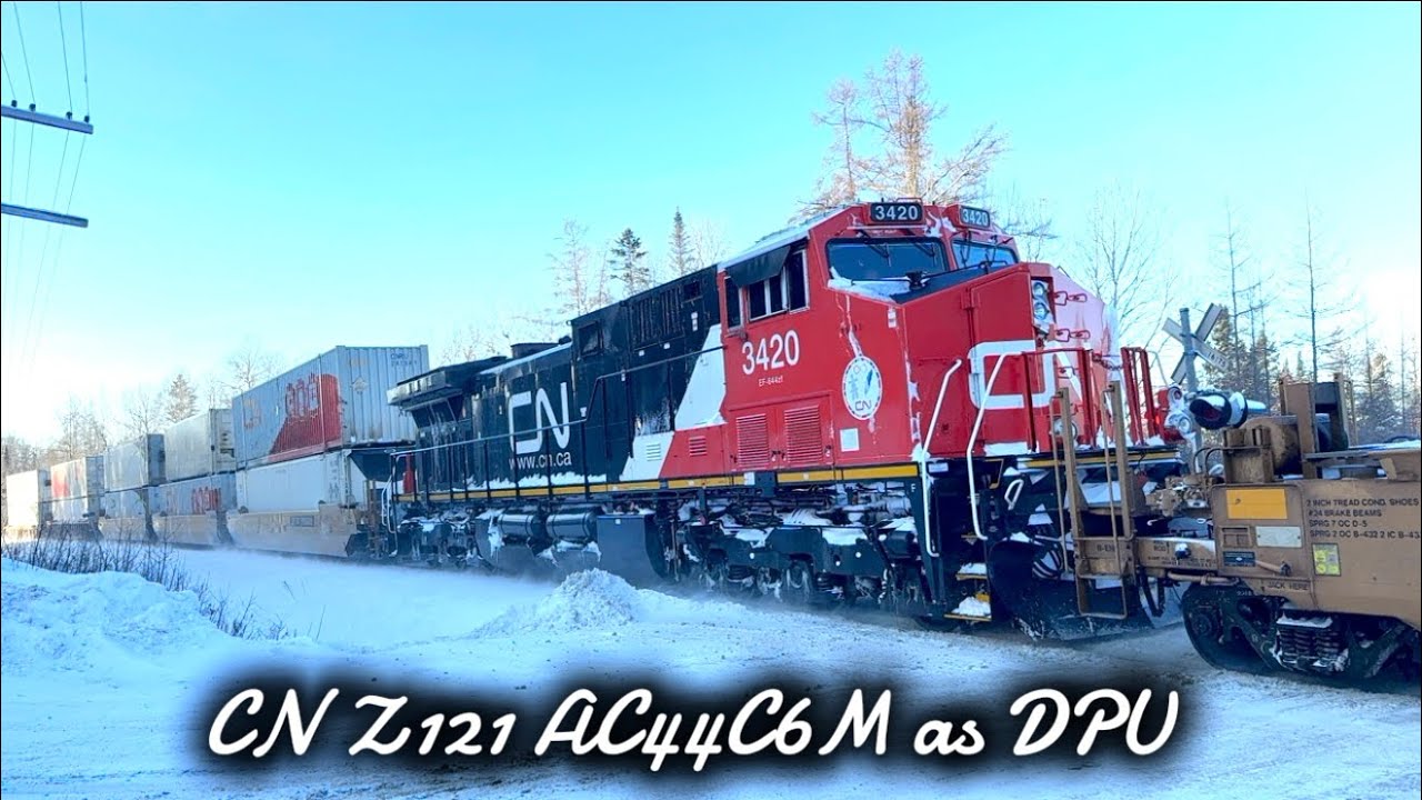 CN Z121, AC44C6M as DPU