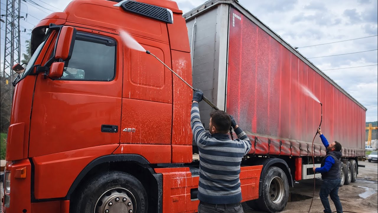 TIR YIKAMA | ￼BÜTÜN KIŞIN KİRİNİ AKITIYORUZ