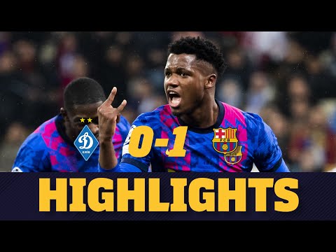 Dinamo Kiev Barcelona Goals And Highlights