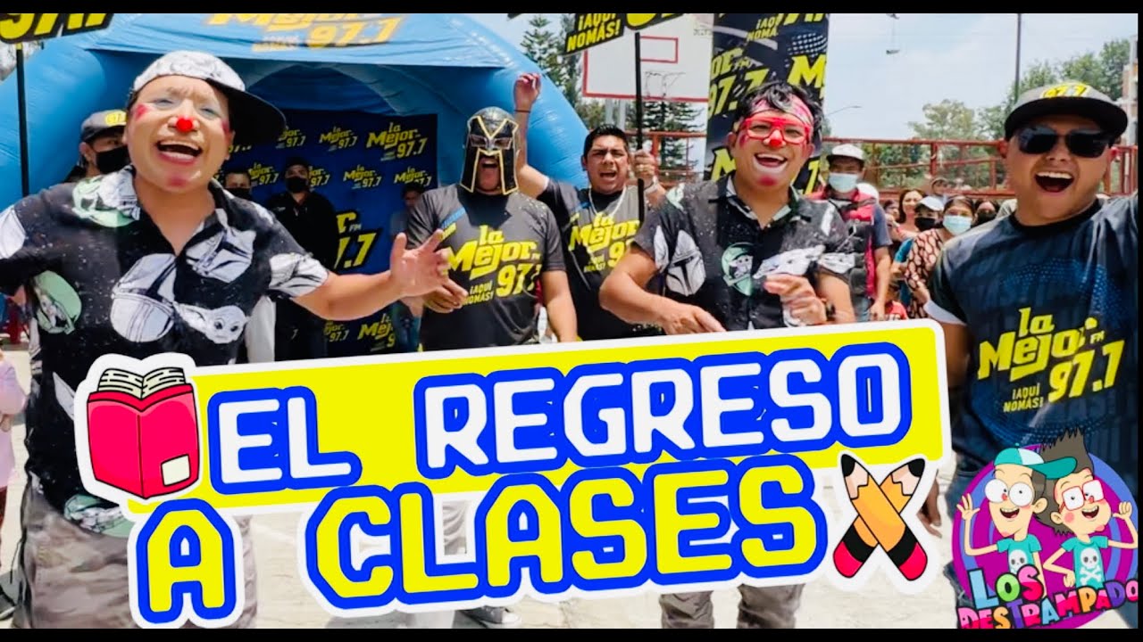 REGRESO A CLASES CON LOS DESTRAMPADOS / REGALANDO UTILES Y DINERO / LOS DESTRAMPADOS