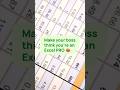 Stop wasting time in Excel ❌ Do THIS instead 😳