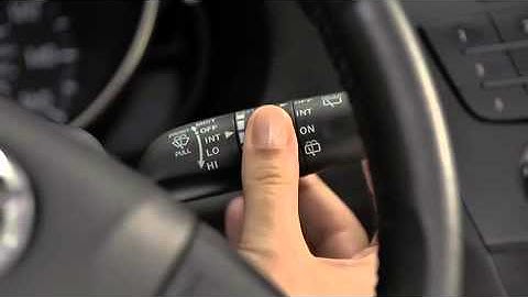 2012 Mazda5 — Wipers Washers Variable Intermittent | Mazda USA