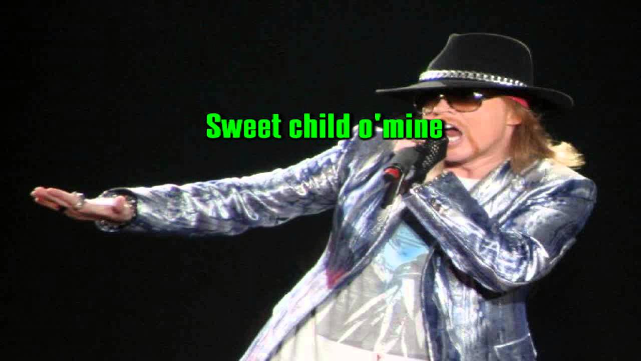 Download GUNS N' ROSES - SWEET CHILD O'MINE karaoke instrumental ...