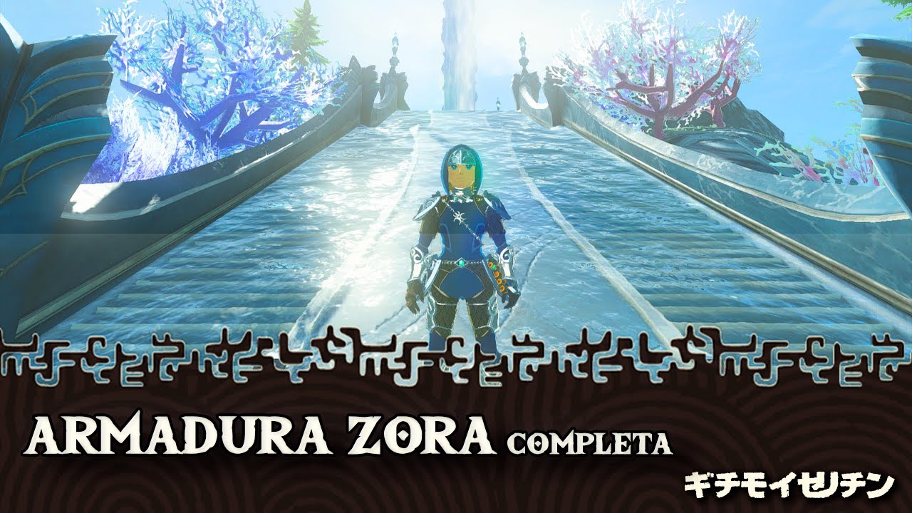 Como conseguir la Armadura Zora en Zelda Tears of the