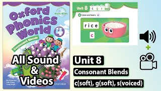 Oxford Phonics World 4 - Unit 8: C (soft), G (soft), S (Voiced) screenshot 1